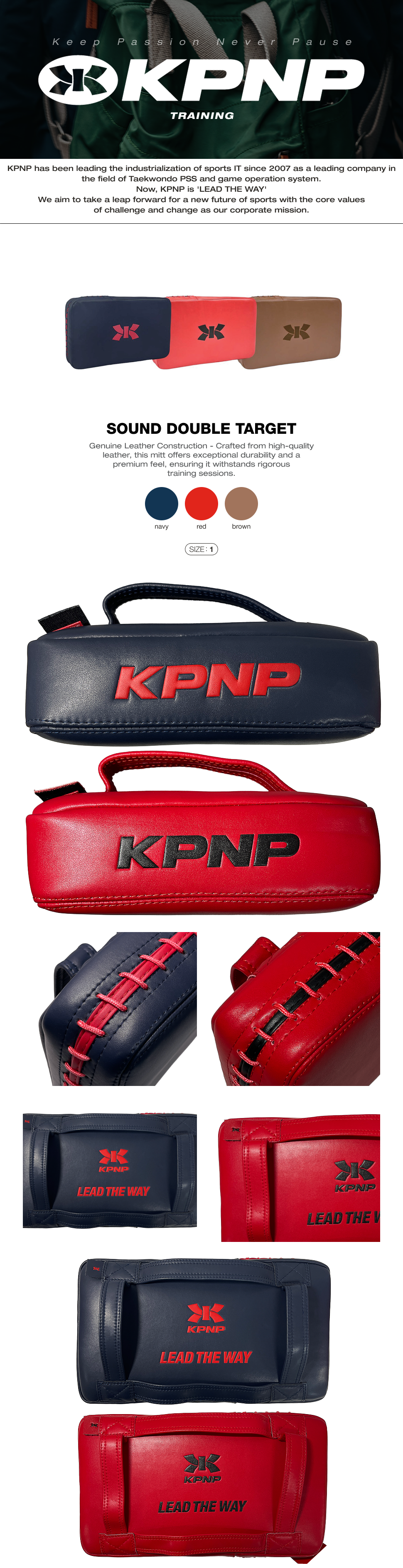 Authentic punching pad