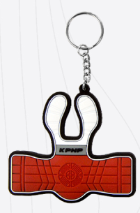 Red Trunk KeyRing