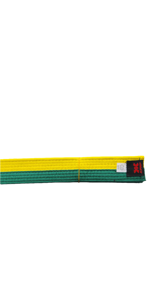 Color belt yellow & green