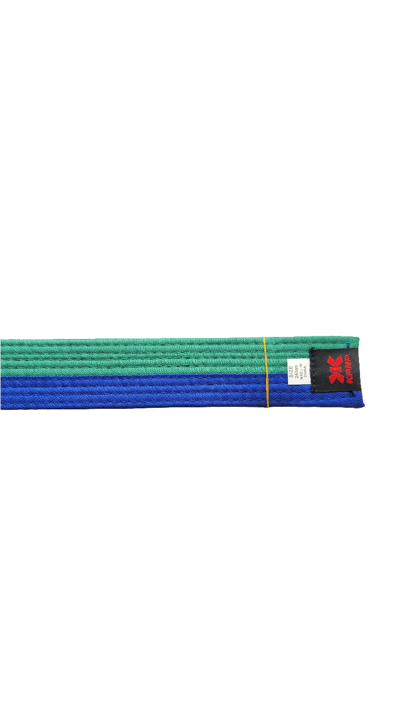 Color belt green & blue