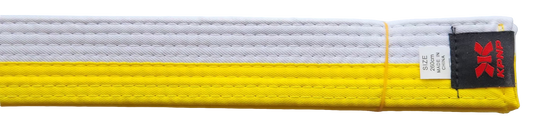 Color belt white & yellow