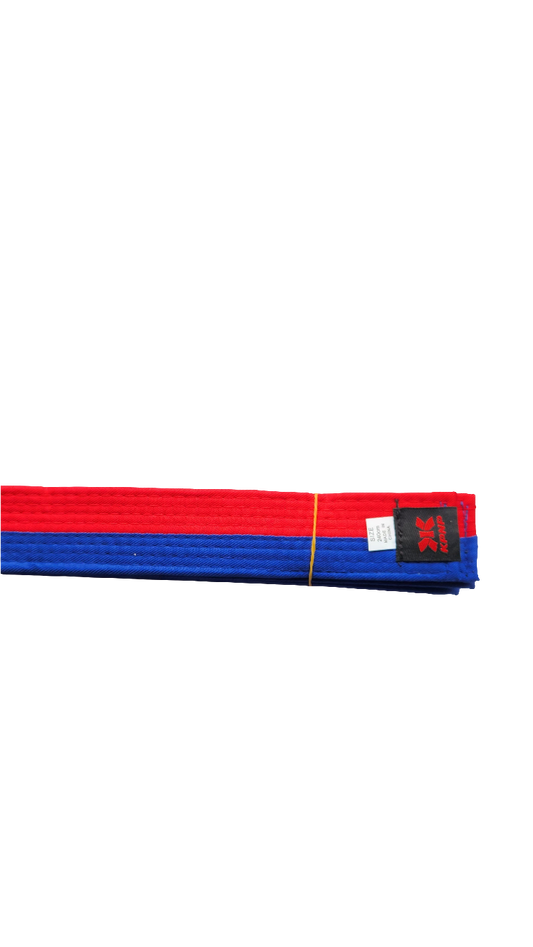Color belt blue & red